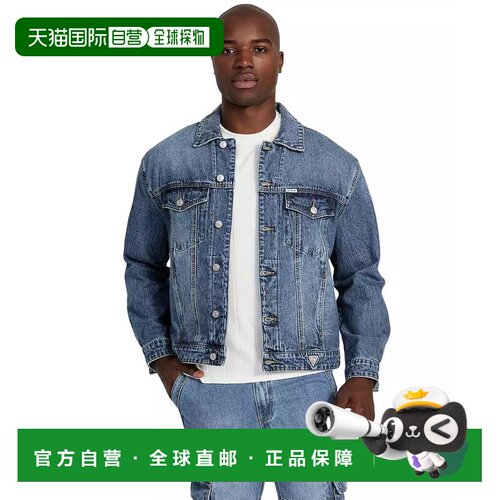 1h可退 【美国直邮】guess 男士 夹克衫新款