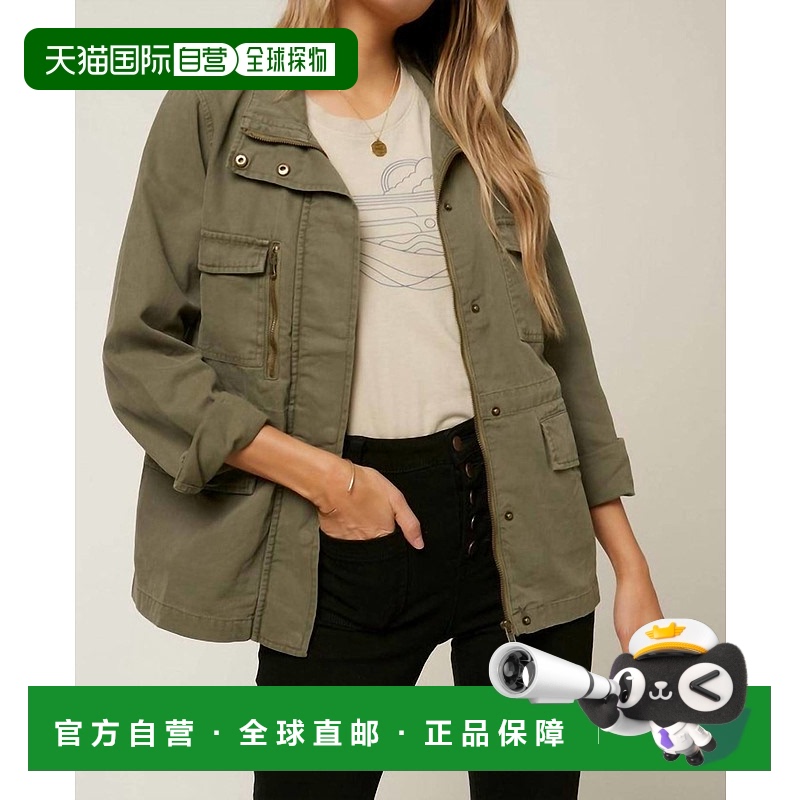 自营 o'neillCalifornia Jacket In Army - army 美国奥莱直发