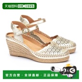 VILA Wedge W9Y Leather 自营Pikolinos Cut Amarillo Laser Sand