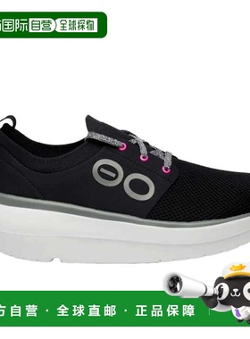 自营OOFOS OOMY Stride White / Black  5077-WHTBLK Women's - w