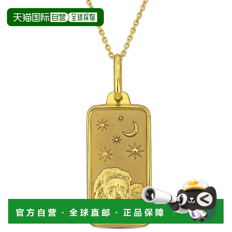 自营 10k 金 Mimi & Max Leo 星座项链 - 黄金 美国奥莱直发吊坠