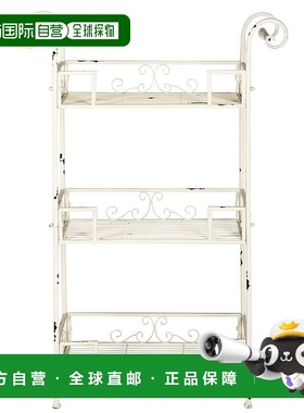 自营 safaviehNoreen 三层搁板 - 古董白 美国奥莱直发