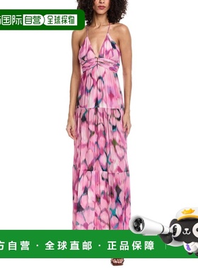 自营ba&sh Robe Faoya Dress - red 美国奥莱直发