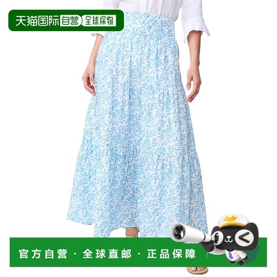 自营J.McLaughlin Ophelia 短裙 - 白色/蓝色 新款 美国奥莱直发