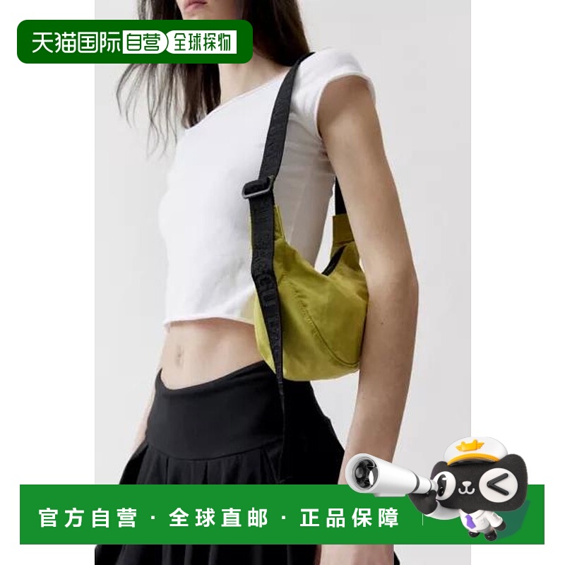 【美国直邮】BAGGU|BAGGU 小号尼龙新月包斜挎包帆布月牙包肩包