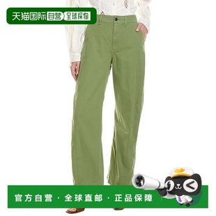 Jones Pant green 自营rag 阔腿裤 bone 美国奥莱直发休闲裤