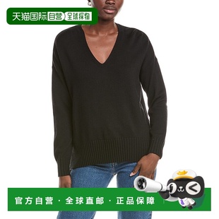 黑色 费舍尔V领背心 美国奥莱直发 fisher艾琳 自营eileen