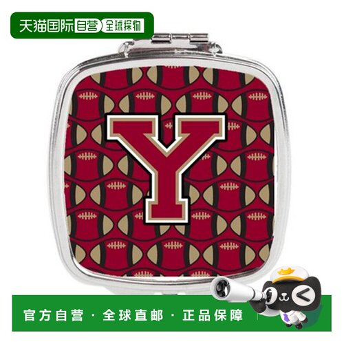 自营 Carolines Treasures CJ1078-YSCM 字母 Y 足球石榴石正品