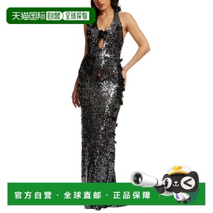 自营Dress The Population Priscilla Sheath Dress - gunmetal