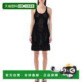 香港直邮潮奢 形环连衣裙 Chloe 女士 1h可退 蔻依 黑色 CHC23U