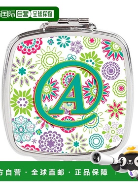 自营 Carolines Treasures CJ2011-ASCM Letter a Flowers 正品