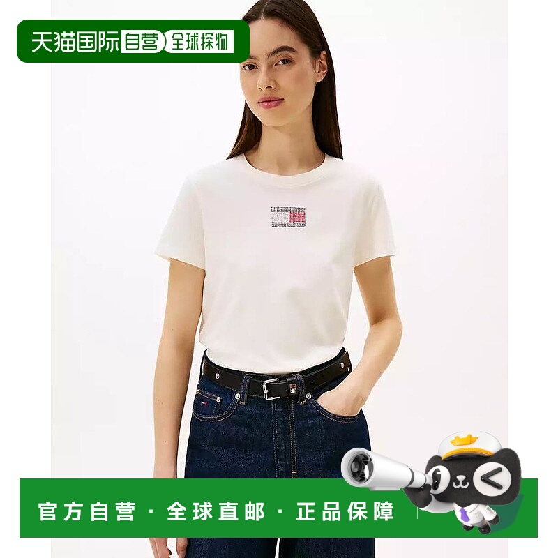 1h可退 【美国直邮】tommy jeans 女士 上装T恤