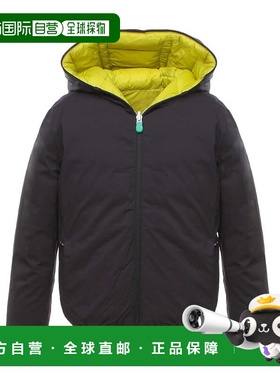 自营 Save The Duck儿童黑色双面羽绒服-黑色 美国奥莱直发