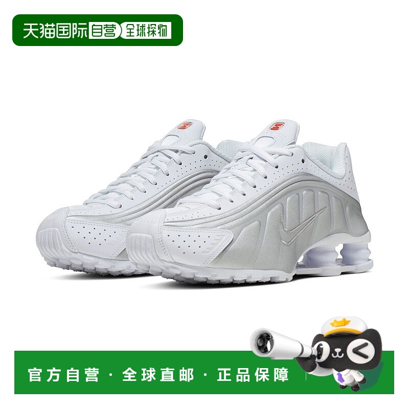 自营WOMENS NIKE SHOX R4-WHITE/WHITE-AR3565-101 - multi 美国