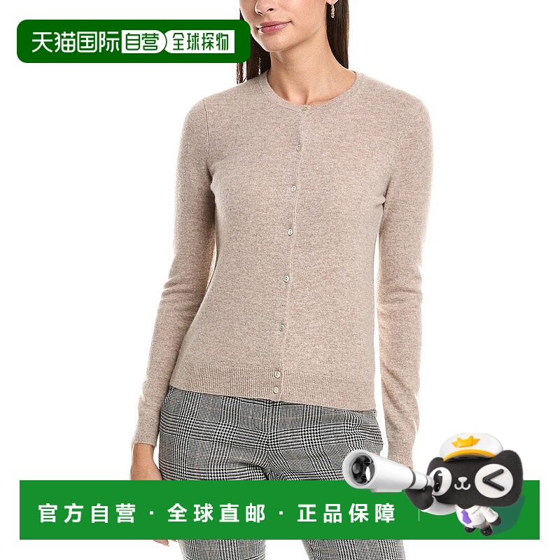 自营InCashmere Cashmere Cardigan - tan 美国奥莱直发