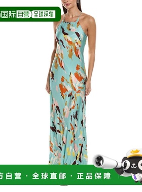 自营A.L.C. Sybil Maxi Dress - Green 长裙连衣裙美国直发奥莱