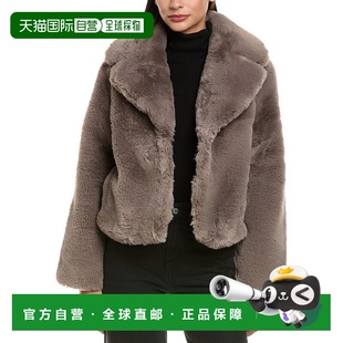 自营Apparis Miller Short Coat - grey 美国奥莱直发外套