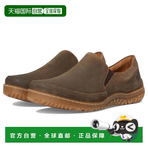 自营Born Breck Loafer女士灰褐色皮革防滑舒适鞋ZOGG3584-棕色