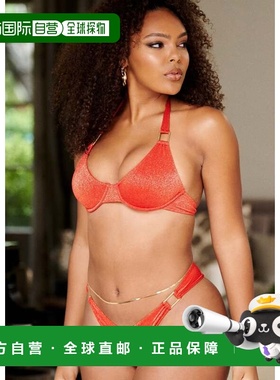 自营 jmpBora Bora 上衣 - Blaze Lurex - 橙色 美国奥莱直发性感