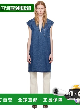 1h可退 香港直邮潮奢 BITE 女士 蓝色贴袋上装 1145225036