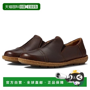 宝蕴 女士 Nampa 1h可退 brown棕色 born 乐福鞋 舒 香港直邮潮奢