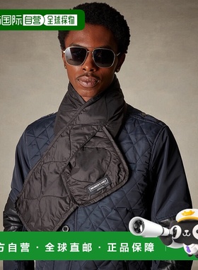 自营 members only会员专用绗缝围巾-黑色 美国奥莱直发