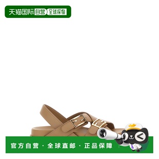芬迪 Fendi 女士 logo凉鞋 1h可退 8X8647NA7拖鞋 香港直邮潮奢
