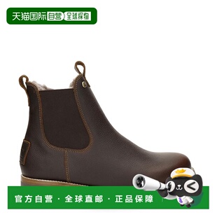 自营panama jack巴拿马杰克男式Beny Igloo C2栗色防水皮革切尔西