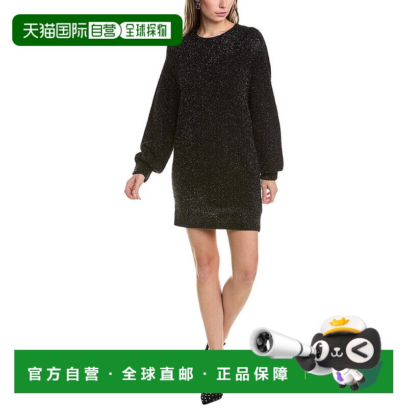 自营 all saintsAllSaints Dazzle毛衣-黑色 美国奥莱直发连衣裙