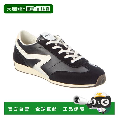 自营rag & bone Retro Runner Slim Leather & Suede Sneaker - b