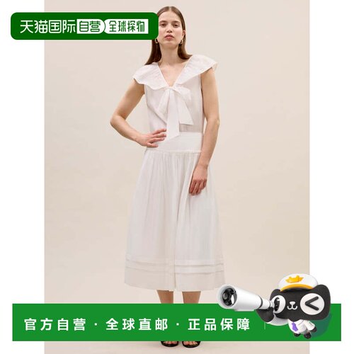 自营rebecca taylor玛丽埃塔短裙-牛奶 美国奥莱直发半身裙a字裙