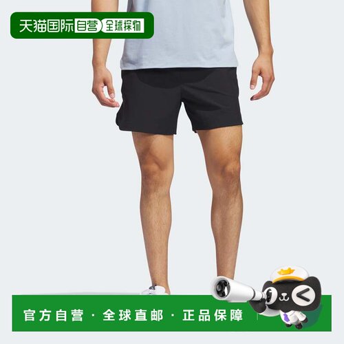 自营Men's adidas Axis Woven Training Shorts - black 美国奥莱