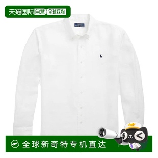 lauren宽松版 直 polo 美国奥莱 自营 白色 型长袖 ralph 运动衫