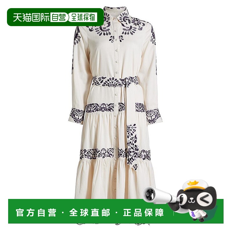 1h可退 【美国直邮】figue 女士 连衣裙高端显瘦时尚减龄小众流行