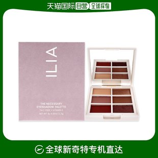 beauty眼影盘日常百搭显色粉质细腻不易飞粉9ml棕色 美国直邮ilia