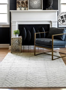 nuLOOM Geometric Rosanne Area Rug - gray 【美国奥莱】直发