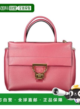 自营 Coccinelle Leather女式手提包-斜挎包 紫色美国直发奥莱