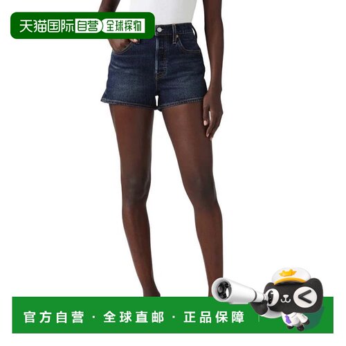 自营Levi's 501 Original Fit短裤女式Update前进牛仔高腰PALL556