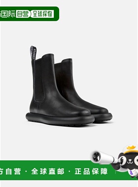 自营camper女式露营靴Onda-黑色 美国奥莱直发短靴