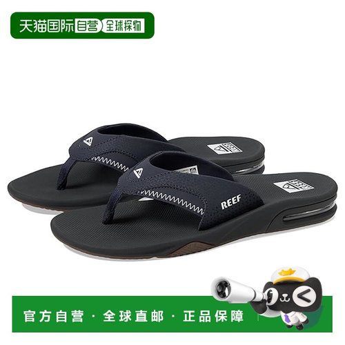 1h可退 香港直邮潮奢 reef 男士 Fanning 拖鞋足下工业 舒适百搭