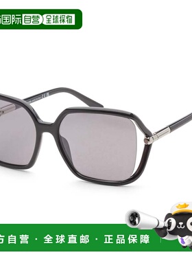 自营Tom Ford 女士 60 毫米亮黑色太阳镜 - 亮黑色 美国奥莱直发