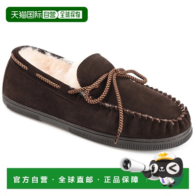 自营Territory Meander 正品羊皮莫卡辛拖鞋 - 棕色 美国奥莱直发