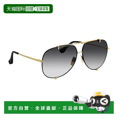 自营Dita TALON DT 23007-A-BLK-GLD-62-Z Unisex Aviator Sungla