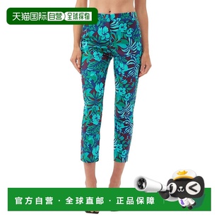 自营 Trina Turk Moss 2 裤子 - 蓝色 美国奥莱直发女装休闲裤