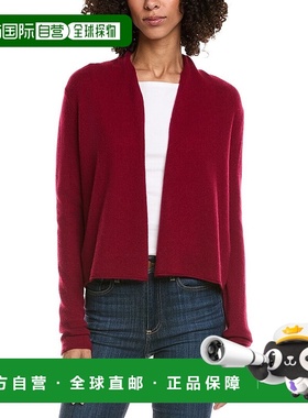 自营InCashmere Cashmere Open Cardigan - red 美国奥莱直发开衫
