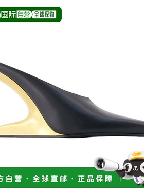 自营Boomerang 105mm Wedge Slides - Alexander Wang - Leather