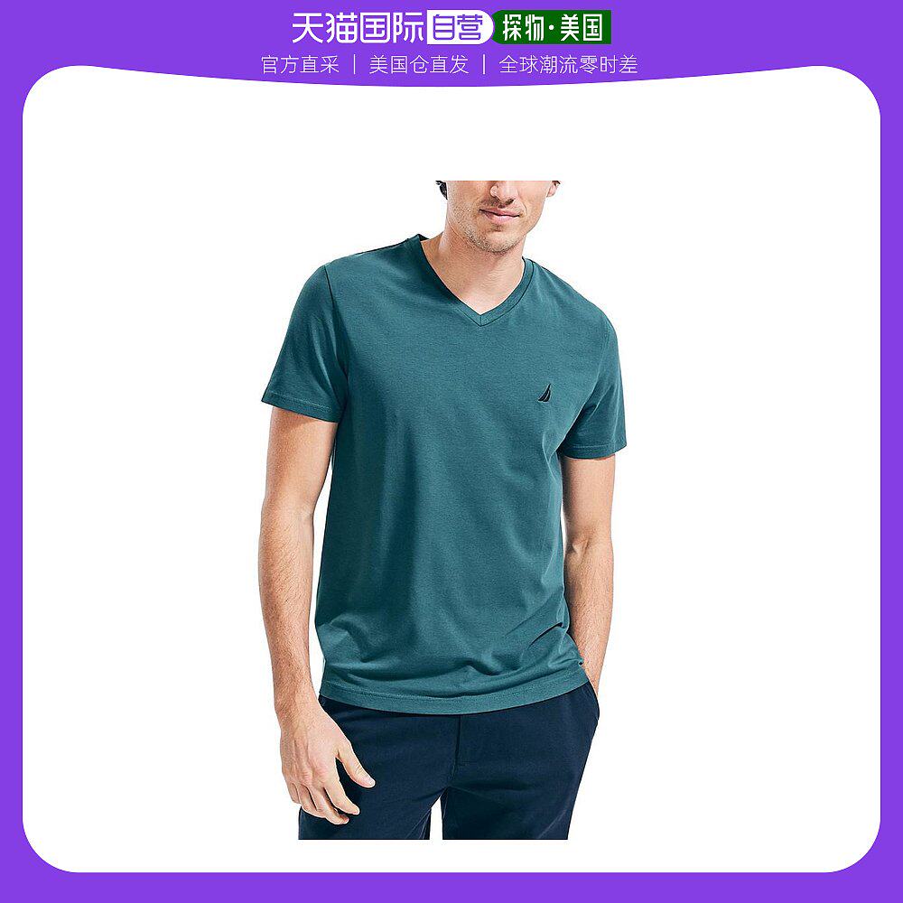 【美国直邮】nautica 男士 上装t恤诺帝卡潮流针织纯棉