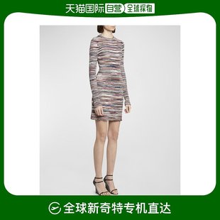 女士 missoni 紧身短裙 美国直邮 连衣裙长袖