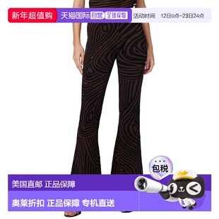 自营 Diane von Furstenberg Wynn 长裤 - 黑色 美国奥莱直发