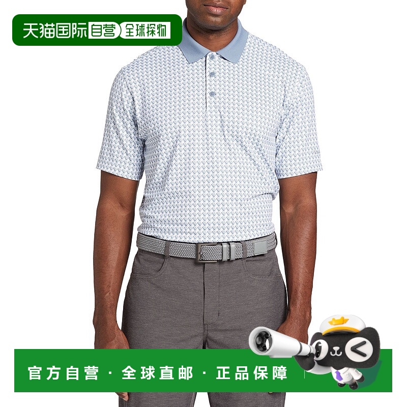自营 Walter Hagen Performance 11 Polo衫男式白色猎犬高尔夫SRT